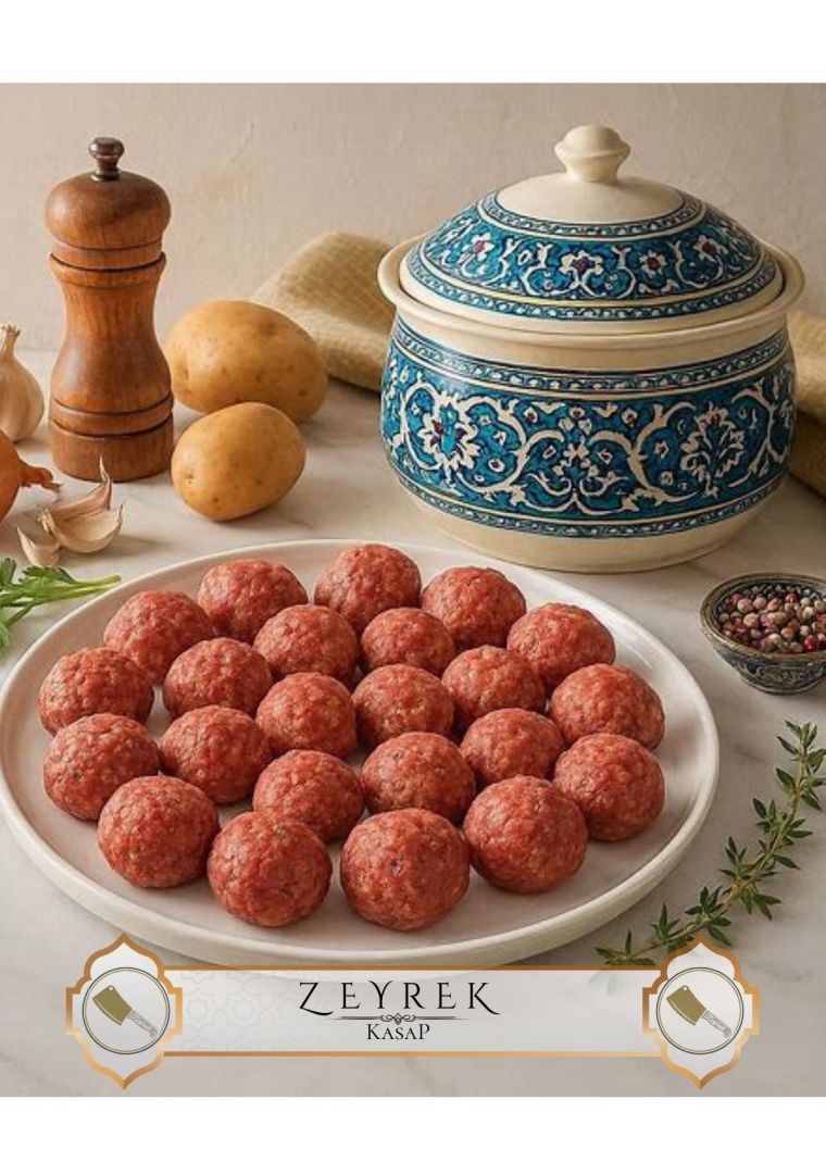 Zeyrek Kasap Misket Köfte® | Donuk Dana Misket Köfte